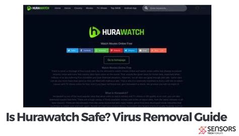 Hurawatch Virus Removal